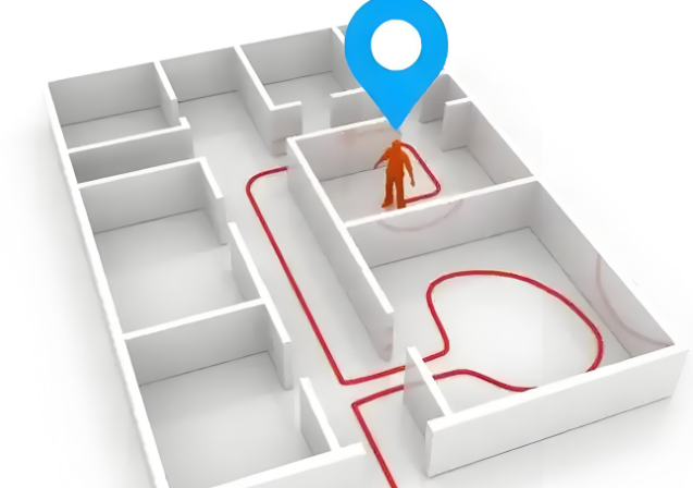 What are the core components of indoor navigation